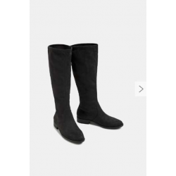 Bottes Stretch Aspect Daim Mephisto - Confort Extensible Femme