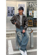 Blouson Cuir Homme : Vestes en Cuir Véritable